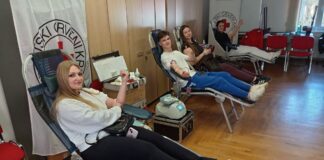 Prikupljeno 66 doza koje će spašavati živote: Dražen, Aleksandra i Melani krv darovali prvi put, Dragan upisao 103. darivanje